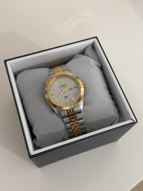 Timex Waterbury Legacy Boyfriend Bracelet Watch, 36mm